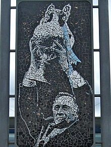 Joe Mercer Memorial outside Manchester City Football Club Stadium, Manchester - geograph.org.uk - 2353113 (cropped).jpg