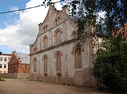 Synagogekomplekset i centrum af Joniškis