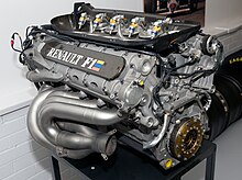 Photo d'un moteur V10 Renault