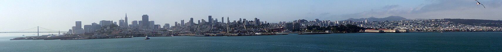 San Francisco from Alcatraz Island