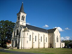 La chapelle Notre-Dame de Vaudouan en 2012.