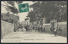 Balaruc-les-Bains. - Boulevard du Parc, 1ère moitié du XXe siècle