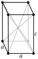 Tetragonalni, telesno centrirani