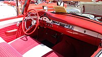 1957 Ford Fairlane 500 Skyliner interior