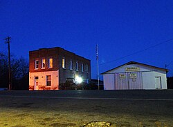 Five Points, Alabama at dusk