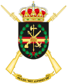 Former Coat of Arms of the 2nd Legion Brigade "King Alfonso XIII" (BRILEG) Second Version