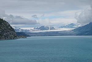 Der Grand-Pacific-Gletscher am Ende des Tarr Inlet