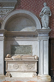 Monumento al doge Michele Steno, con il San Tommaso d'Aquino di Pietro Paolo Stella