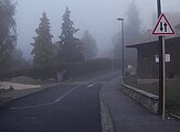 Utilisation du panneau A18 en signalisation avancée