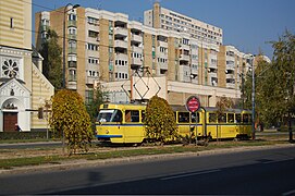 Sarajevo Tram-292 Line-5 2011-11-01.jpg