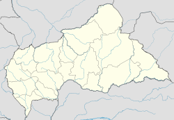 Kadekadjia is located in Central African Republic