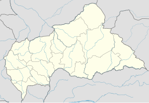 Yakou is located in Central African Republic