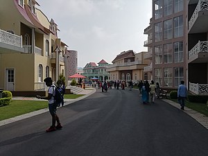 Film sets in Ramoji Film City, Hyderabad, India