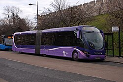 First York ftr articulated bus.