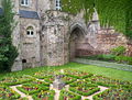 Gallo-Roman and medieval city wall in Le Mans