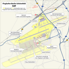 Der Flughafen Berlin-Schönefeld