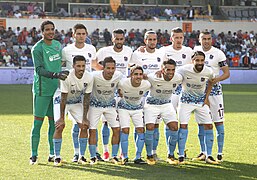 Trabzonspor football starting crew (September 2017).jpg