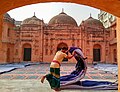 * Nomination: Front view of a historic mosque in Dhaka (by Shariful Islam (Masum)) ----Abazizfahad 12:37, 3 November 2024 (UTC) * * Review needed