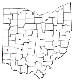 Vị trí trong Quận Preble, Ohio