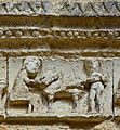 * Nomination Frieze with sculpted characters : detail of the facade of the church (12th century) ; Aubeterre-sur-Dronne, Charente, France. --JLPC 14:40, 8 September 2014 (UTC) * Promotion Good quality. --Bgag 15:29, 8 September 2014 (UTC)