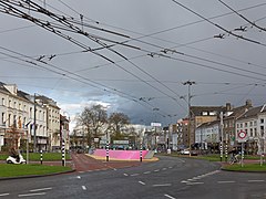 Arnhem, Willemstunnel bij Willemsplein voor Giro d'Italia foto9 2016-04-17 17.29.jpg