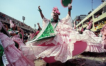 Baianas. Mangueira 1987.