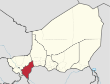 Location within Niger