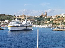 Gozo Channel Line Gaudos leaving Mgarr 1.jpg