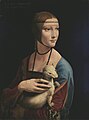 37 Lady with an Ermine - Leonardo da Vinci - Google Art Project uploaded by Andrew J.Kurbiko, nominated by Andrew J.Kurbiko,  17,  0,  0