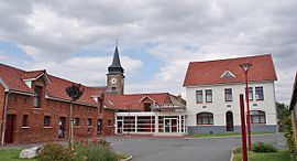 The town hall of Bailleul-Sir-Berthoult