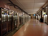 Line 14 platform (view towards Olympiades)