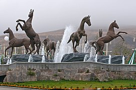 Monument in International Equestrian Sports Complex