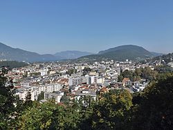 Skyline of Aix-les-Bains