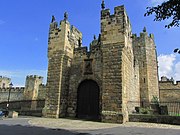 Alnwick Castle gatehouse