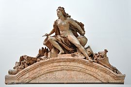 Valenciennes defending the arts of peace with the arts of war Jean-Baptiste Carpeaux, 1869, Musée des Beaux-Arts de Valenciennes