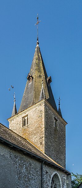 De kerk van Ouchamps