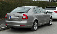 Рестайлинговый лифтбек Škoda Octavia