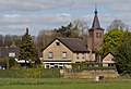 Niftrik, toren van de Rooms Katholieke kerk in dorpszicht