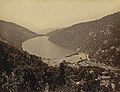 A complete view of the Nainital town, 1885.