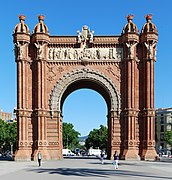 The Arc de Triomf