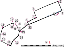 Streckenprofil