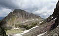 Coming down from Cauriol Mountain (Italy)