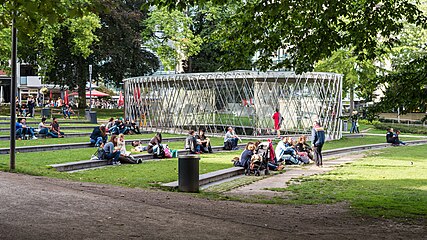 Der Elisengarten im Jahr 2014