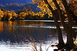 Jackson Lake, west of Big Pines