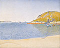 Paul Signac : Le port de Saint-Cast (1890, musée des Beaux-Arts de Boston).