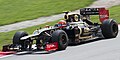 Grosjean at the Malaysian GP