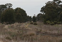 Cobram line headed east