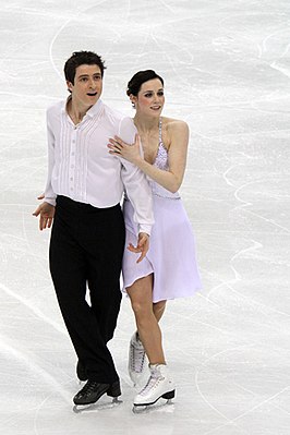 Virtue en Scott Moir bij de Olympische Spelen in 2010, Vancouver