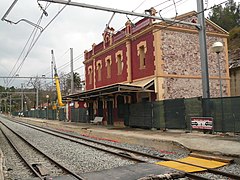 Martorell-Vila en obres, el febrer de 2007