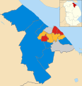 2003 results map